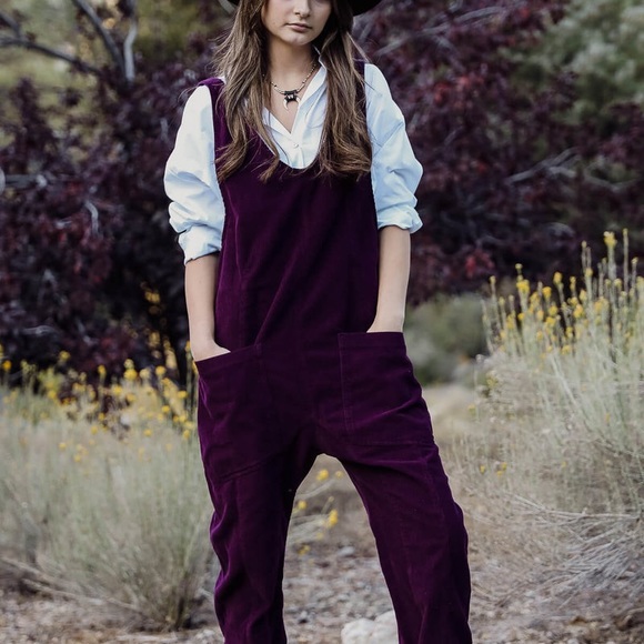 We the Free High roller jumpsuit cord - Picture 3 of 12